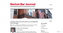 Desktop Screenshot of bostonbarjournal.com